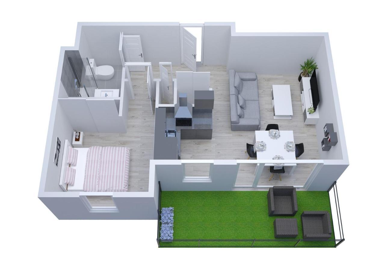 Viva Leman- Hypercentre - Vue Panoramique- Parking - Wifi Apartamento Thonon-les-Bains Exterior foto